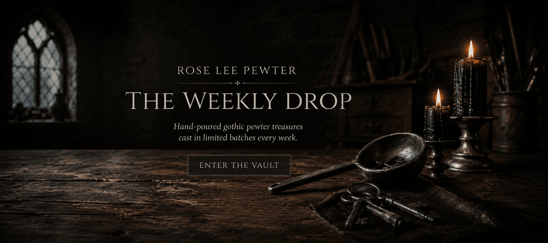 Weekly Drop — Rose Lee Pewter