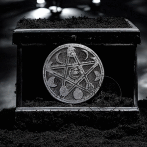 The Protection Talisman – Numismata Arcana - Handcrafted Pewter Amulet