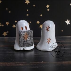 The Star Tarot Ghost | Handmade Rustic Pewter Collectible